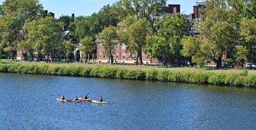 Kayak On The Charles River