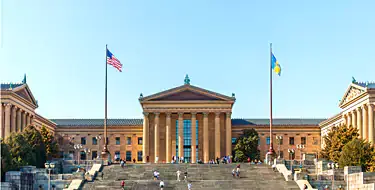 Philadelphia Museum of Art and the Rocky Steps