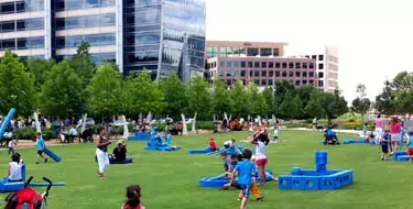 Relax at Klyde Warren Park