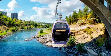 Ride the Spokane River Gorge SkyRide