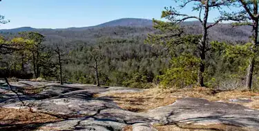 Rock Climbing at Cedar Rock Mountain