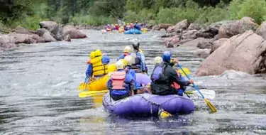 Whitewater Rafting on the Gallatin River